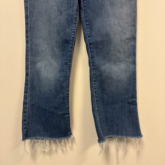 Mother Laced Hustler Ankle Jeans One Smart Cookie Wash‎ Boho Coastal Cowgirl 26 - Picture 5 of 11